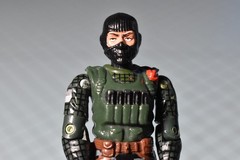 Vintage 2004 Gi Joe Night Force TRU Beachhead Figure Broken Crotch