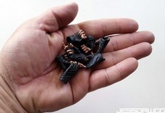 1/6 Hands wrist Gauntlets Black Widow MMS178 & MMS124 Hot Toys Iron Man 2