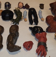 Action Figure Parts And Accessories Lot