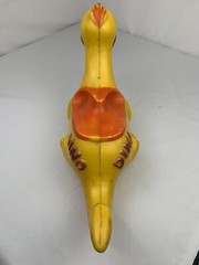 Vintage 1960s Flintstones Dino Pull Toy Large Plastic Hanna Barbera 19in