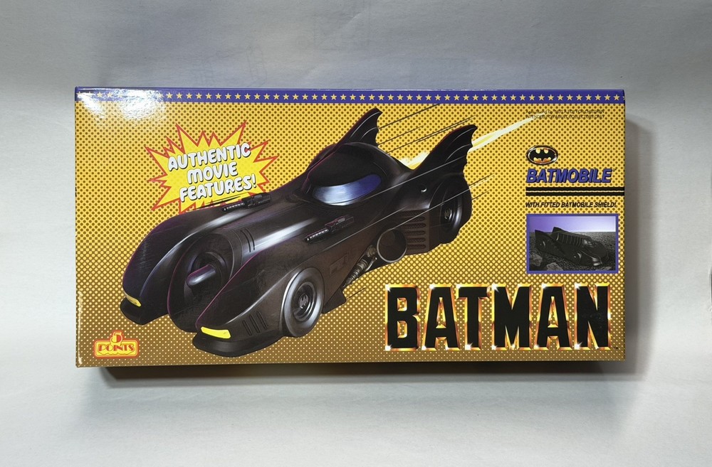 MEZCO TOYZ 5 POINTS – BATMAN (1989): BATMOBILE – Brand New – Factory Sealed