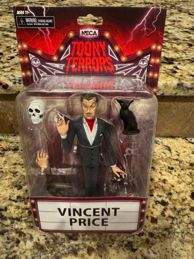 NECA Toony Terrors Vincent Price Figure