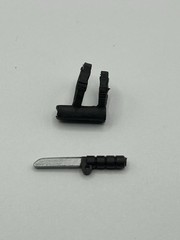 GIJoe Classified Alley Viper 34 Knife & Wrist Sheath Fodder 1/12 Scale