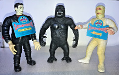 Vintage 1986 Imperial Universal Monsters Figure Lot Mummy Frankenstein King Kong