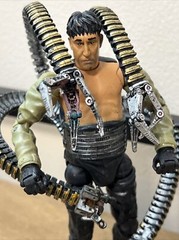 Spiderman 2 Doc Ock Marvel Legends Movie Tentacle Attack Figure Toybiz octopus