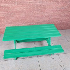Picnic Table Model Prop Kit 1/10 Scale Action Figure Diorama Dollhouse Accessory