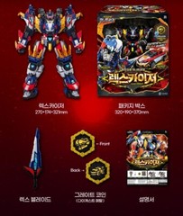 Miniforce Dinoid Warrior REX KAISER Transforming Robot toys