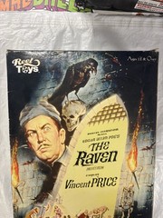 2002 Reel Toys Vincent Price The Raven 12in Collectible Figure Toy