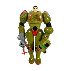 Vintage Inhumanoids Action Figure Herc Armstrong Hasbro 1986 99% Complete