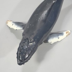 VTG Safari LTD 1991 Monterrey Bay Sea Aquarium Humpback Whale 15” Solid Rubber