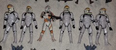 Star Wars 3.75 Lot- Anakin- Windu & Plo Koon, Cody, Clone Pilots & Arc Troopers