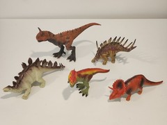 Huge Lot 100+ Dinosaur Toys Figures Dino T Rex Triceratops High Quality Bundle