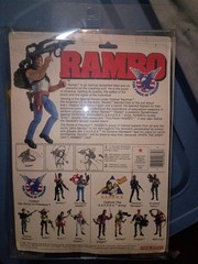 Rambo coleco MOC firepower Rambo protective case