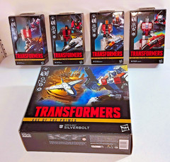 Transformers Age of the Primes Aerialbots Complete Set 5 Combiner Superion NEW