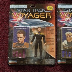 1995 Playmates Complete Set 15 Star Trek VOYAGER Action Figures MOC