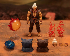 PRESALE Jada Toys Ultra Street Fighter II Akuma Player 2 Deluxe SDCC 2026 Figure