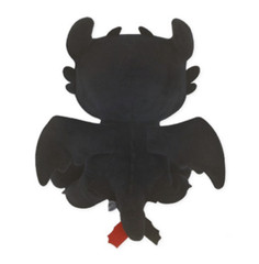 How To Train Your Dragon 3 Toothless Plush Doll Sitting with Tag 9.8″ (25cm)