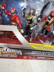 Power Rangers Super Megaforce Action Pack Robo Knight Silver Gold Red Cannon New