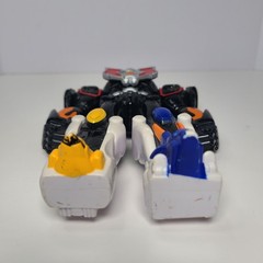Power Rangers Wild Force Megazord Lot Red Green Yellow Blue Black Action Figures