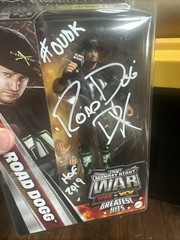 WWE Elite MoNdaY NiGhT WAR Autograph ✍️Billy Gunn Road DOGG 🔥 Raw Nitro