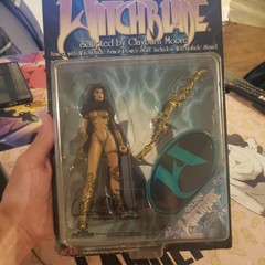 Witchblade Series 1 Brand New Clayburn Moore Signed 1998 Top Cow Action Figure