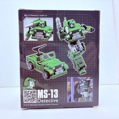 Transformers MS-13 Detective Hound Scout Jeep Transforming Action Figure Toys