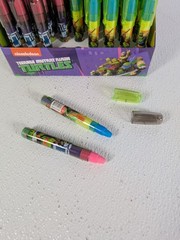 Teenage Mutant Ninja Turtles Rocket Eraser Full Retail Box 36 Count Nickelodeon