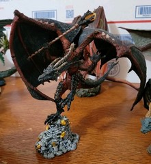 McFarlane’s Dragons Figures Lot Of 10 Series 1-3 w/Baby VINTAGE D&D Fantasy Set