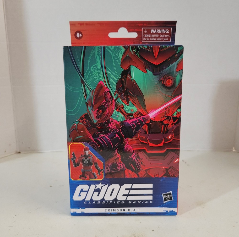 GI Joe Classified Series Cobra Crimson B.A.T. 60 Figure BAT New