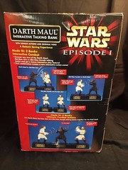 1999 Star Wars Talking Fighting Bank Episode 1 Darth Maul NOS New Old Stock TF
