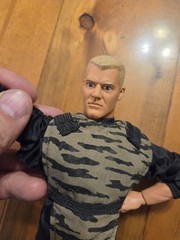 Lot Of 3 Max Steel GI Joe 12″ Actions Figure Cyborg Psycho More With Clothes 90s