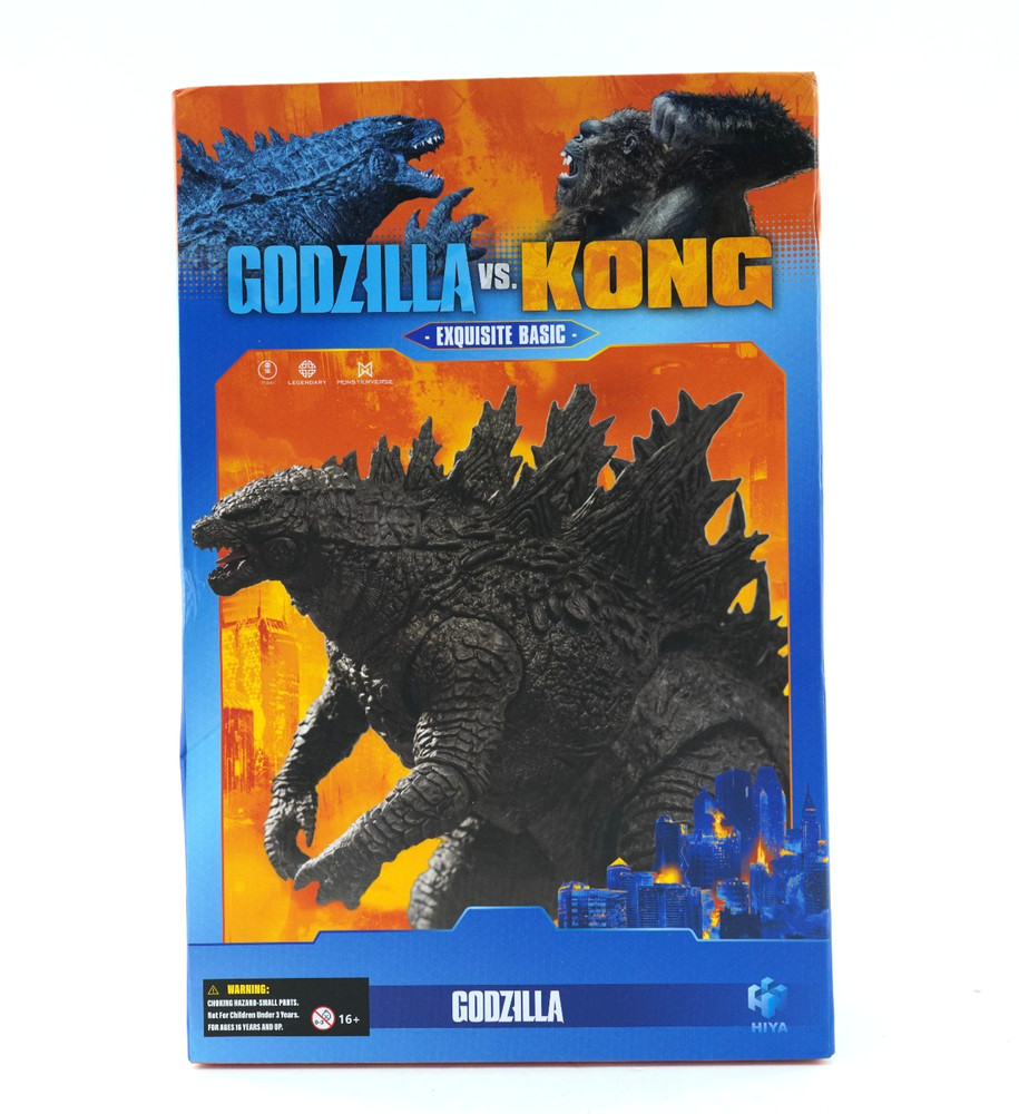 Hiya Toys Godzilla Vs Kong Exquisite Figure Basic New Sealed 2022 Monsterverse
