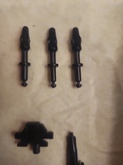 Vintage Optimus Prime G1 Original Transformer Trailer Roller Weapons Gas *BROKEN