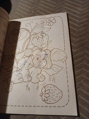 Strawberry Shortcake Coloring Book used Vintage 1981 Kenner 1132702