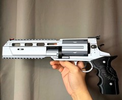 Resident Evil 9 Requiem 2026-Leon’s Revolver Requiem 1:1 Prop Cylinder Works