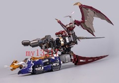 New Power Rangers Dino Megazord Action Figure Toy 25cm Combined Separate Diecast