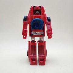 MACHINE ROBO GoBots (Vintage 1982) TURBO MR-07 Red Race car (Popy) COMPLETE