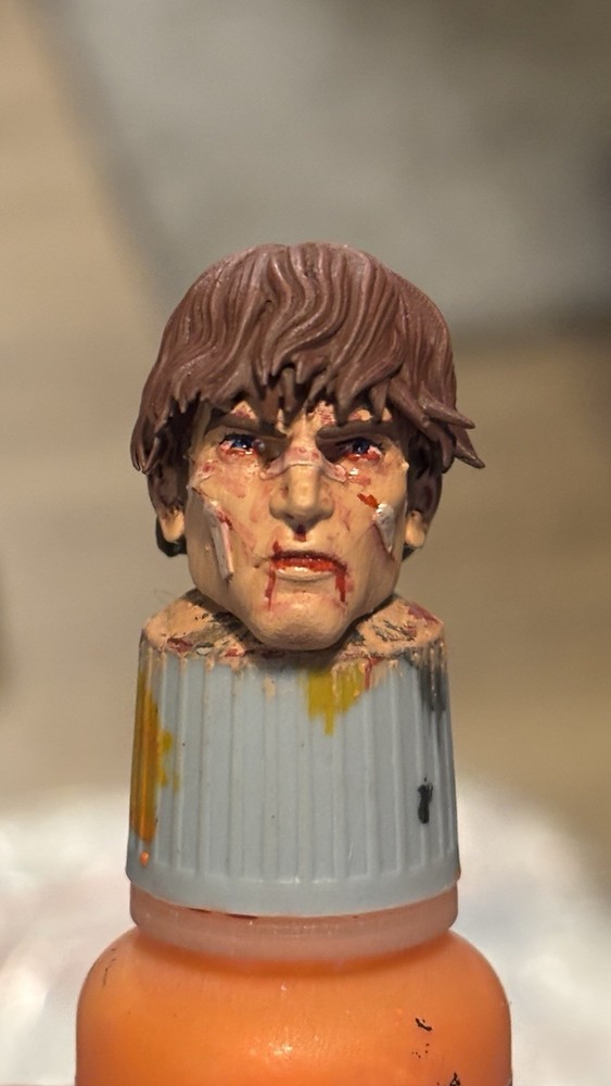 Daredevil Matt Murdock Custom Head 1/12 Marvel Legends Painted for Figure