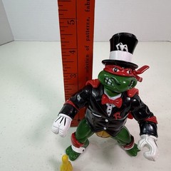 Vintage TMNT Raph The Magnificent Magician Figure Bodacious Birthday 1992