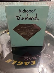 Kid Robot x Diamond Supply Co Cutty Large 9″ Tall with Box Limited Edition