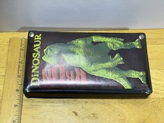 Disney Dinosaur Carnotaurus Hand Puppet And Kron Case