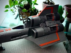 BSG 1978 Colonial Viper MK I (21 in. PLAYSET GRAY/ORANGE)