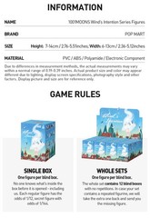 Pop Mart 1001MOONS Wind’s Intention Series Figure Whole Set Sealed