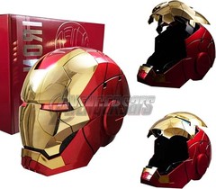 Autoking Iron Man Mk5 1:1 Helmet Wearable Voice-control Mask Cosplay Party Gift