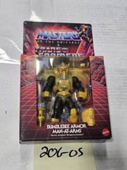 Masters Universe X Transformers Bumblebee Man-At-Arms Mattel Toy Yellow New