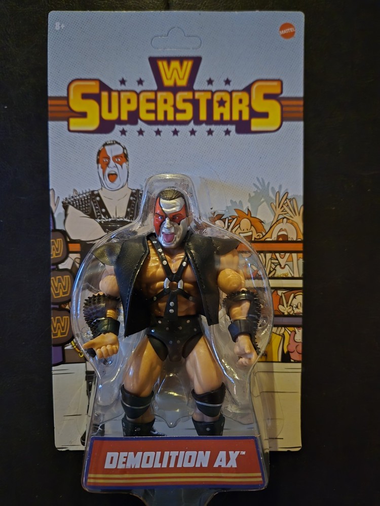 WWE Superstars Mattel Wave 17 Demolition Ax Action Figure SEALED NIB UNPUNCHED