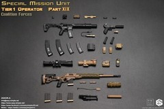 1:6 scale Easy & Simple Coalition Forces LVAW .300 Assault Rifle Set 26065RA