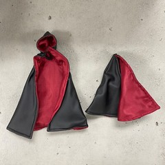 PB-C-DRVN: 1/12 Hooded Cape & Skirt Wrap for Star Wars Black Series Darth Revan