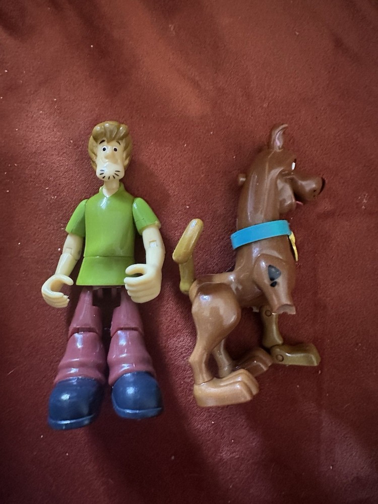 Scooby-Doo Action Figure Hanna-Barbera Thinkway Toys Scooby Shaggy Broken Parts