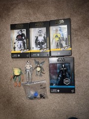 Mixed Star Wars Lord Starkiller Figure Lot